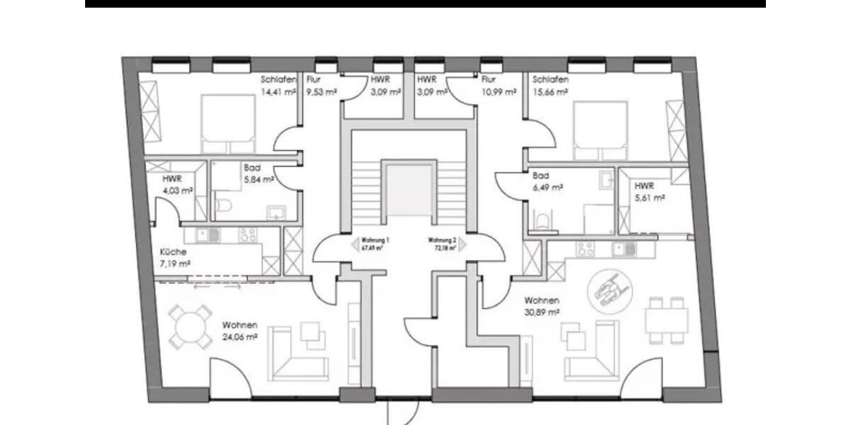 Etagenwohnung Emden - 1.095&euro; | Angebot:23618056