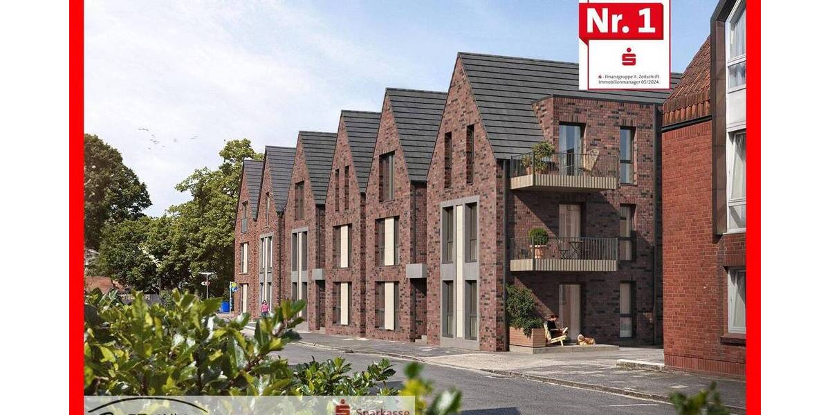 Etagenwohnung Emden Stadtzentrum - 3 Zimmer, 69 m&sup2;, 289.000&euro; | Angebot:25796510