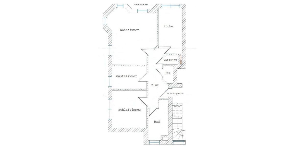 Erdgeschoßwohnung Norden - 3 Zimmer, 72 m&sup2;, 259.000&euro; | Angebot:26670330