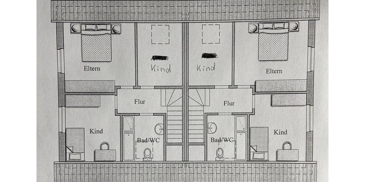 Doppelhaushälfte Hesel - 4 Zimmer, 90 m&sup2;, 800&euro; | Angebot:26646464