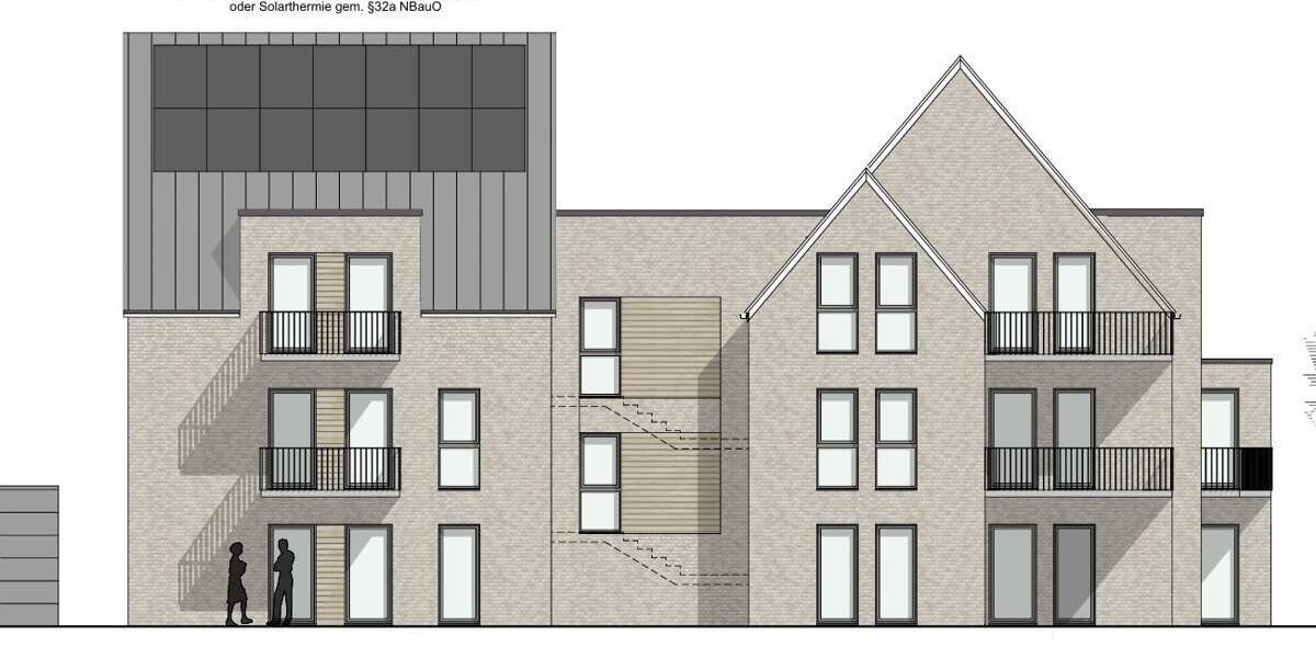 Etagenwohnung Moormerland Veenhusen - 2 Zimmer, 49 m&sup2;, 173.500&euro; | Angebot:25689807