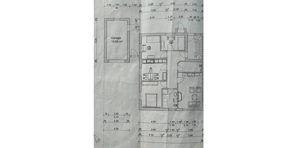 Erdgeschoßwohnung Norden - 4 Zimmer, 95 m&sup2;, 1.000&euro; | Angebot:26600949