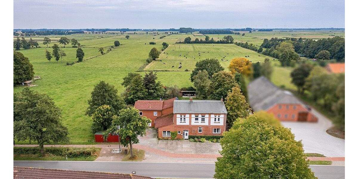 Mehrfamilienhaus, Wohnhaus Südbrookmerland / Wiegboldsbur Forlitz-Blaukirchen - 1 Zimmer, 425 m&sup2;, 495.000&euro; | Angebot:25692665