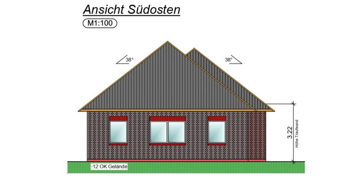 Doppelhaushälfte Norden - 2 Zimmer, 58 m&sup2;, 279.000&euro; | Angebot:25689963