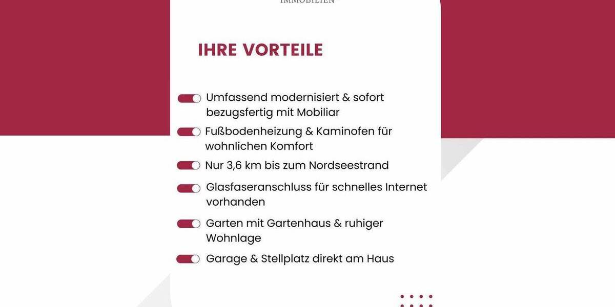 Einfamilienhaus Norden - 4 Zimmer, 90 m&sup2;, 239.000&euro; | Angebot:25691347