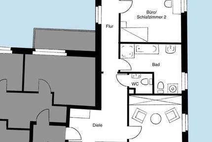 Wohnung Emden Tholenswehr - 3 Zimmer, 119 m&sup2;, 800&euro; | Angebot:25650371