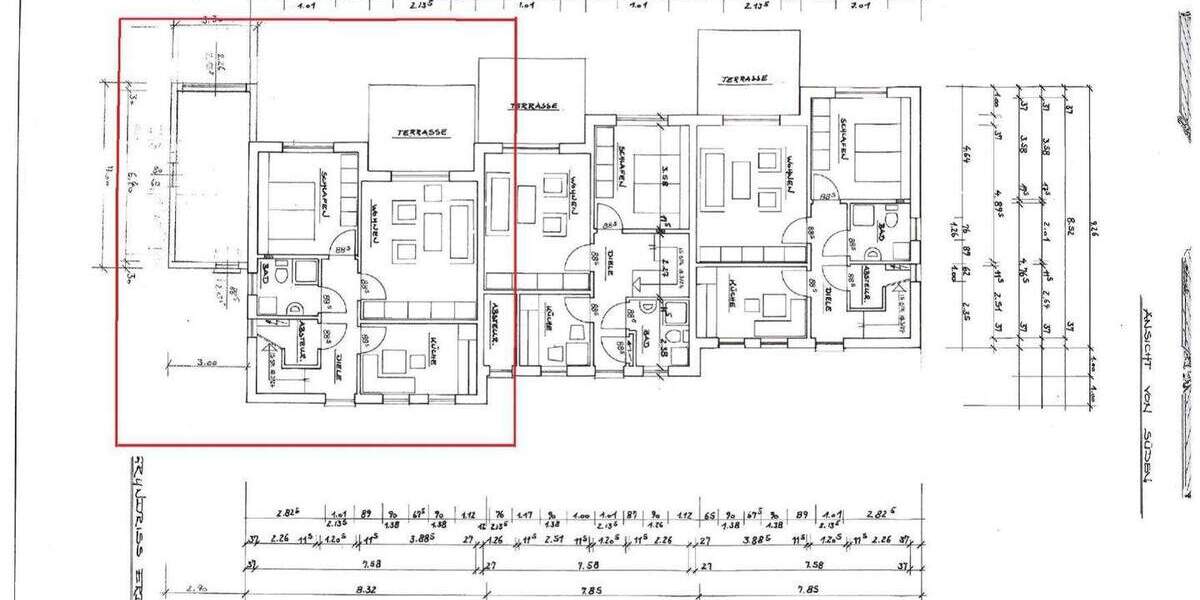 Reihenendhaus Hage - 3 Zimmer, 85 m&sup2;, 269.000&euro; | Angebot:25689852