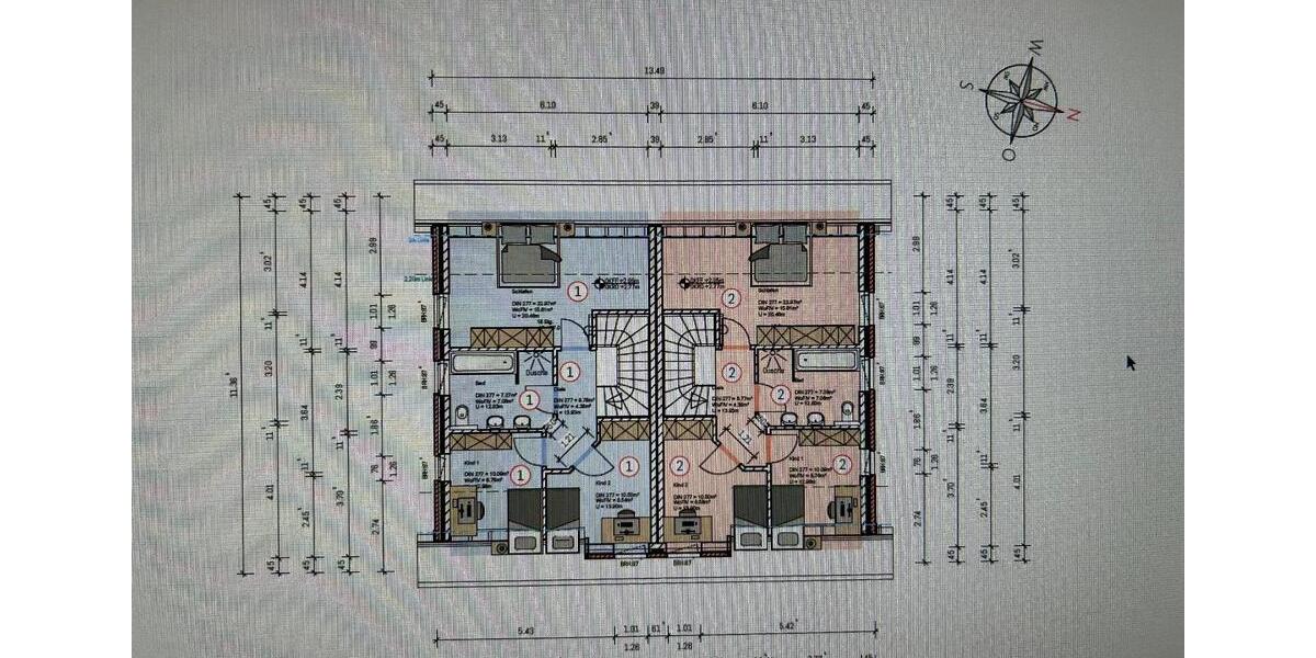Doppelhaushälfte Hesel - 5 Zimmer, 110 m&sup2;, 1.250&euro; | Angebot:25909209
