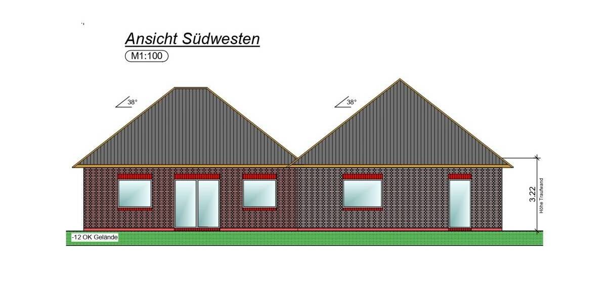 Doppelhaushälfte Norden - 2 Zimmer, 64 m&sup2;, 279.000&euro; | Angebot:25820732