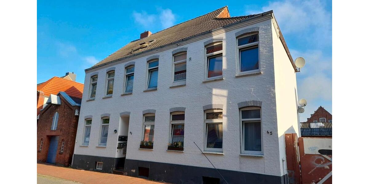 Dachgeschoßwohnung Emden Tholenswehr - 2 Zimmer, 65 m&sup2;, 488&euro; | Angebot:26663747