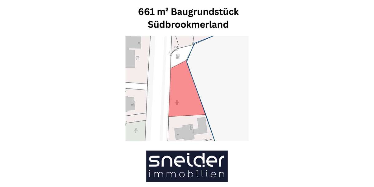 Grundstück Südbrookmerland - 59.900&euro; | Angebot:25378399