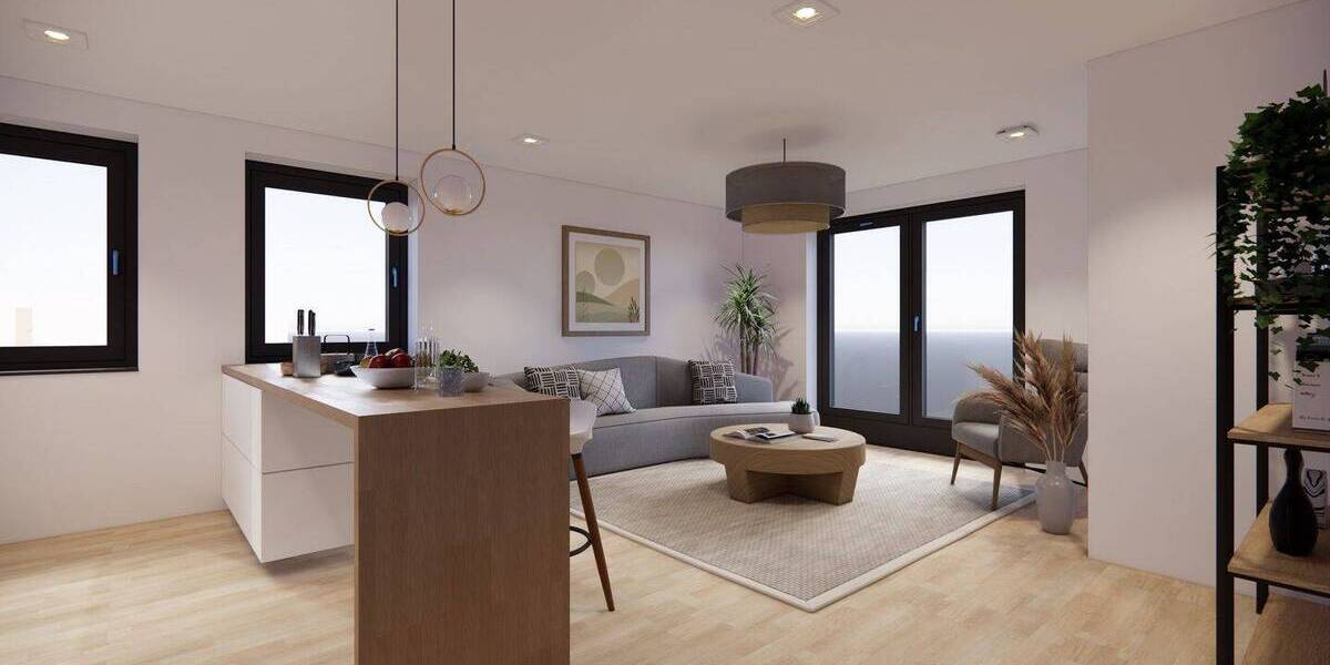 Etagenwohnung Emden Borssum/Hilmarsum - 2 Zimmer, 40 m&sup2;, 189.000&euro; | Angebot:25738382