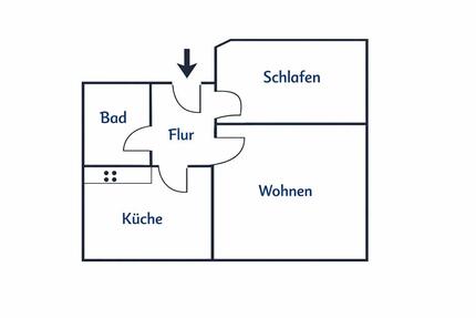 Wohnung Emden Rysumer Landstraße - 2 Zimmer, 65 m&sup2;, 750&euro; | Angebot:25365317