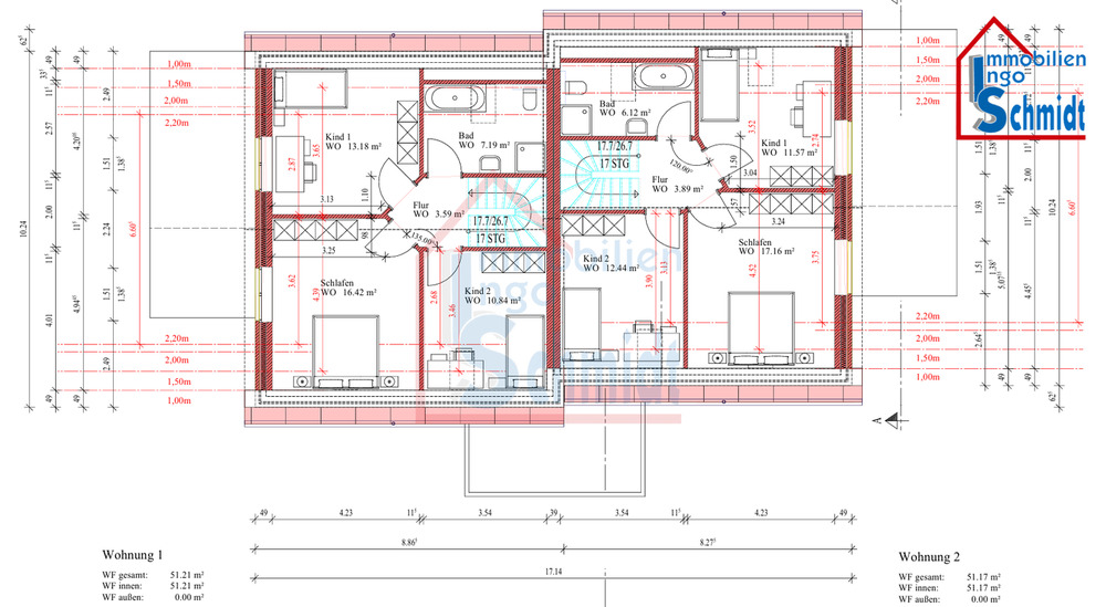 Doppelhaushälfte Weener Stapelmoor - 4 Zimmer, 126 m&sup2;, 359.000&euro; | Angebot:25776730