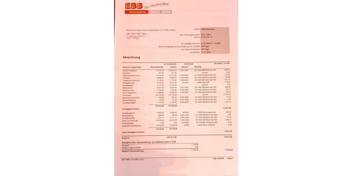 Etagenwohnung Emden Stadtzentrum - 5 Zimmer, 101 m&sup2;, 154.000&euro; | Angebot:25815950