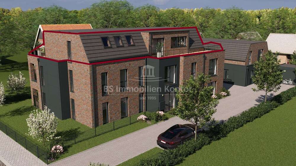 Etagenwohnung Westoverledingen / Völlenerfehn Völlenerfehn - 3 Zimmer, 141 m&sup2;, 473.900&euro; | Angebot:26478174