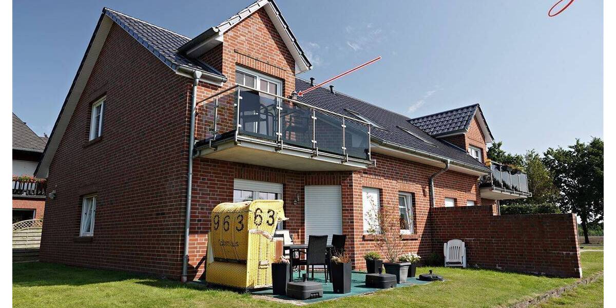 Etagenwohnung Lütetsburg - 2 Zimmer, 55 m&sup2;, 188.000&euro; | Angebot:25729418