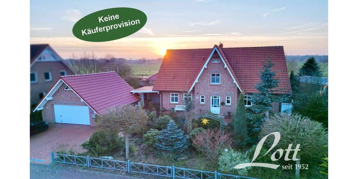 Einfamilienhaus Großefehn / Ostgroßefehn Ostgroßefehn - 5 Zimmer, 198 m&sup2;, 569.000&euro; | Angebot:23784995