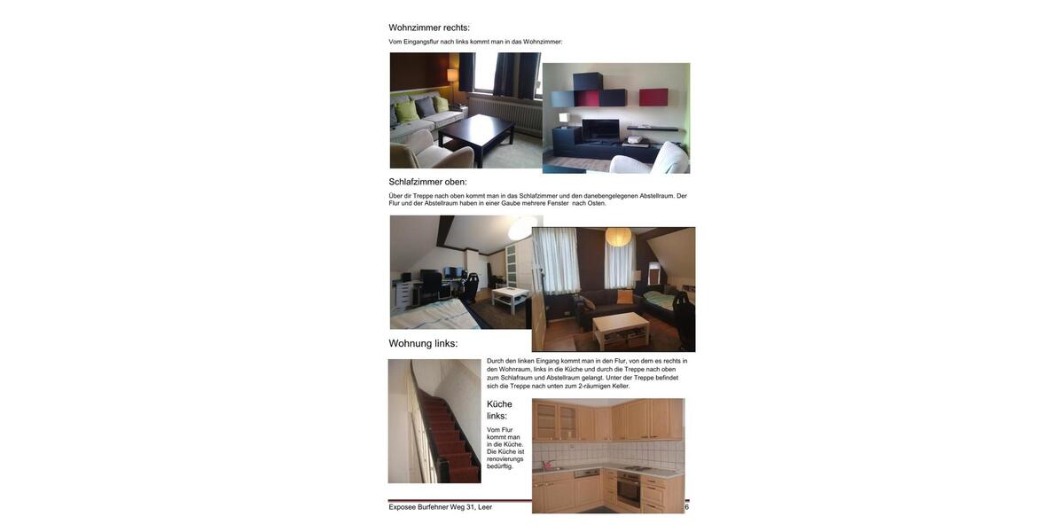 Mehrfamilienhaus, Wohnhaus Leer (Ostfriesland) - 8 Zimmer, 160 m&sup2;, 299.000&euro; | Angebot:26227422