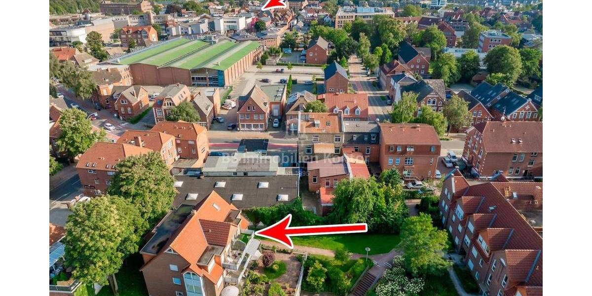 Etagenwohnung Leer (Ostfriesland) Leer - 3 Zimmer, 80 m&sup2;, 229.000&euro; | Angebot:25693661