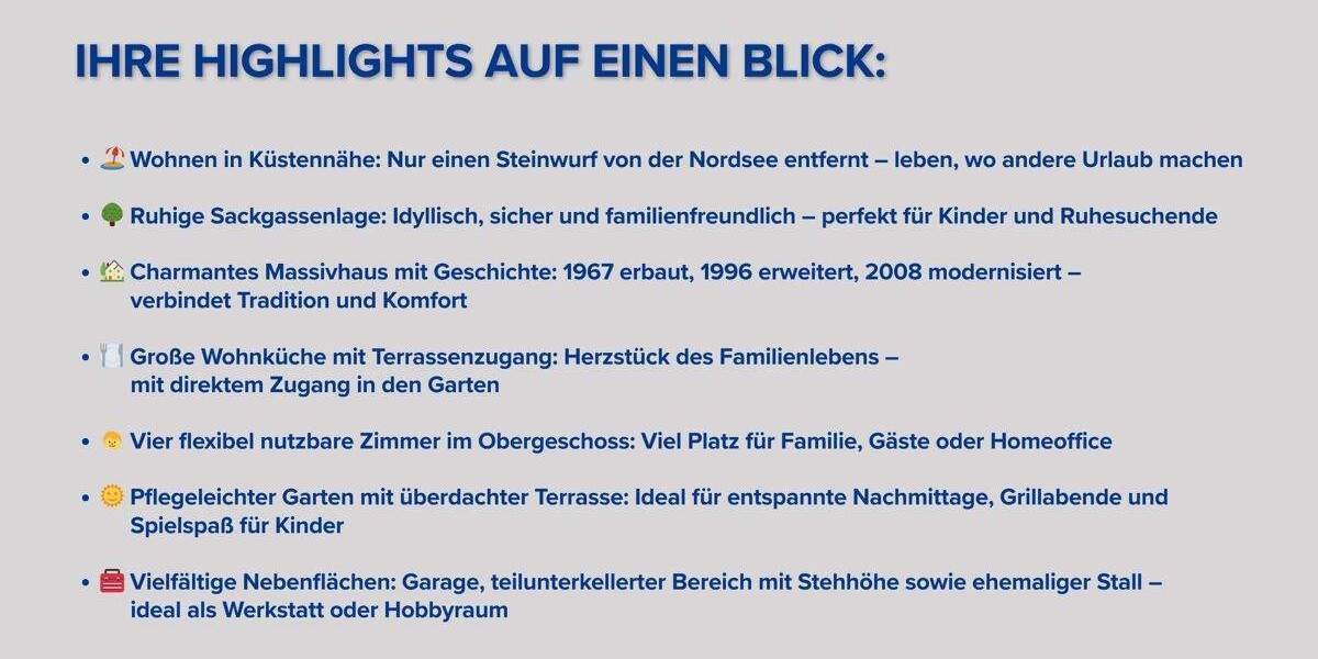 Einfamilienhaus Krummhörn Pilsum - 5 Zimmer, 119 m&sup2;, 209.000&euro; | Angebot:25728088