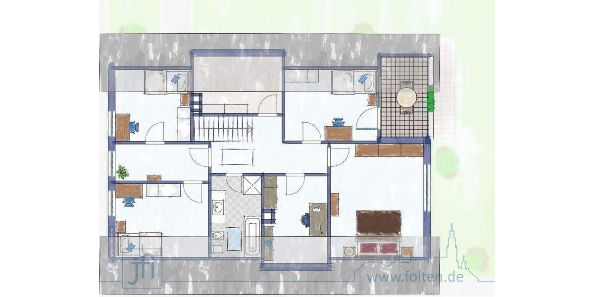 Einfamilienhaus Moormerland Warsingsfehn - 8 Zimmer, 172 m&sup2;, 299.500&euro; | Angebot:25705641