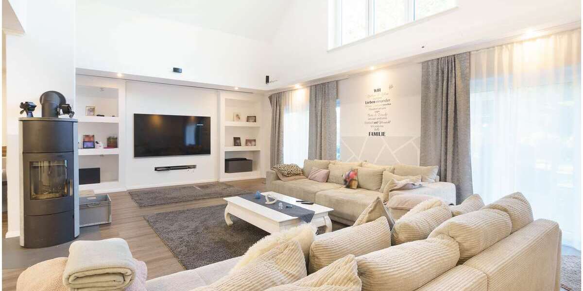 ***Modernes Anwesen - Haus mit Einliegerwohnung auf ca. 4.900 m² Grundstück mit Teich in Flachsmeer*** - Einfamilienhaus Westoverledingen | Angebot:23273632