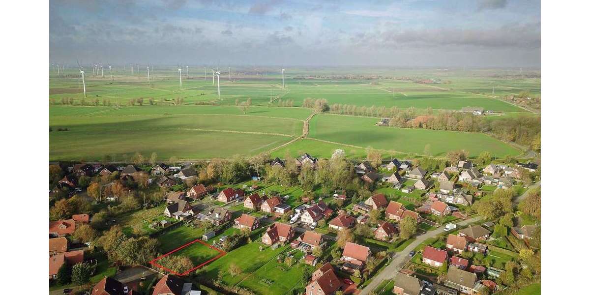 Grundstück Krummhörn / Uttum Uttum - 79.000&euro; | Angebot:25975734