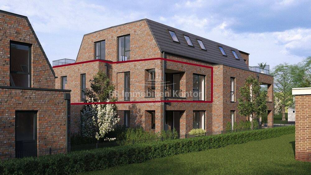 Etagenwohnung Westoverledingen / Völlenerfehn Völlenerfehn - 3 Zimmer, 75 m&sup2;, 252.000&euro; | Angebot:26474933