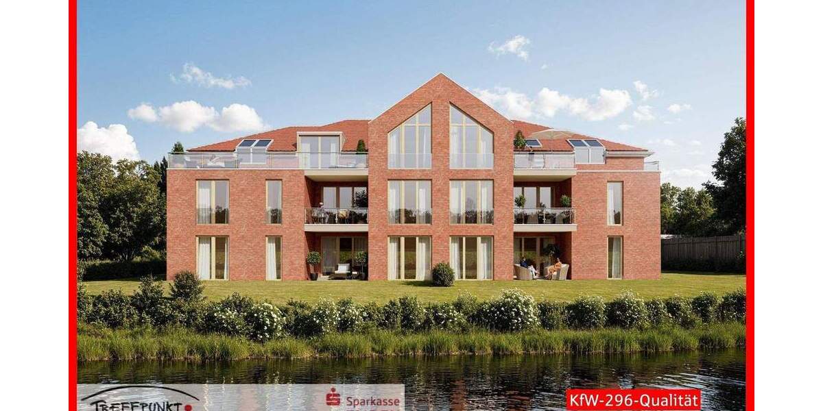 Etagenwohnung Emden Larrelt - 3 Zimmer, 82 m&sup2;, 369.000&euro; | Angebot:25796511