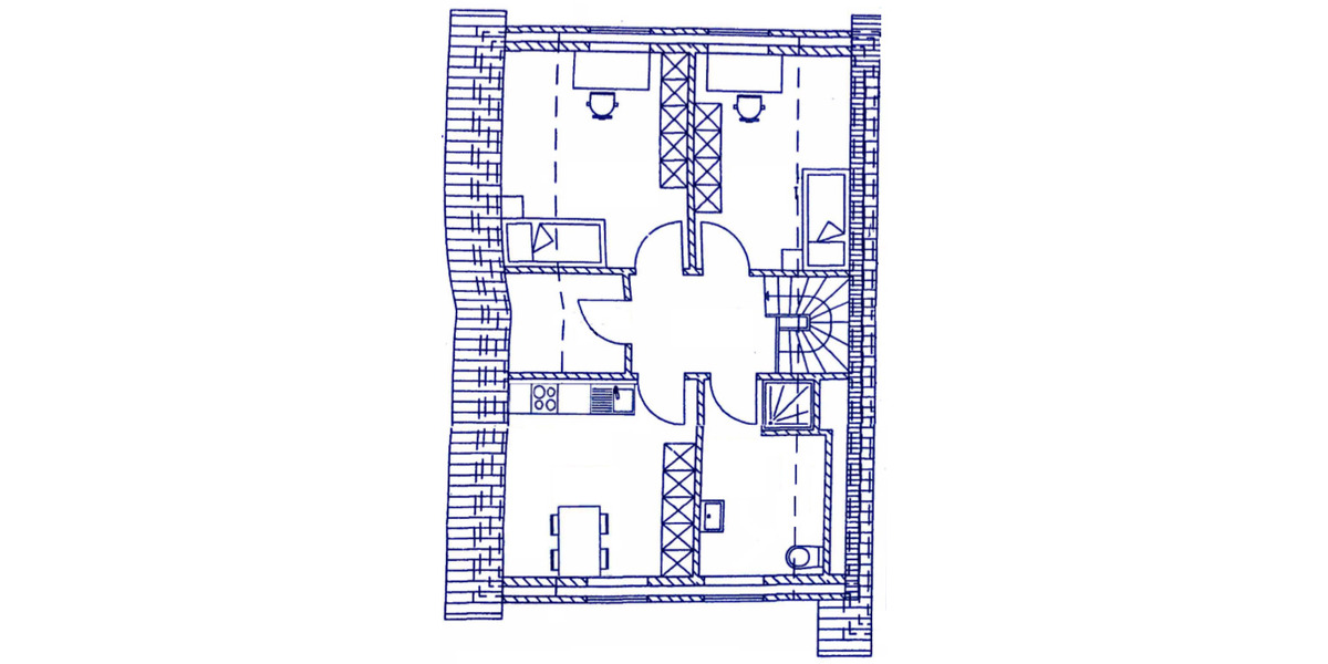 Etagenwohnung Aurich Haxtum - 2 Zimmer, 48 m&sup2;, 550&euro; | Angebot:25986235