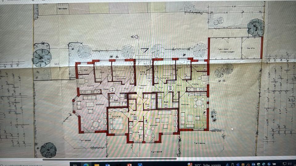 Erdgeschoßwohnung Leer (Ostfriesland) - 2 Zimmer, 60 m&sup2;, 195.000&euro; | Angebot:26795676