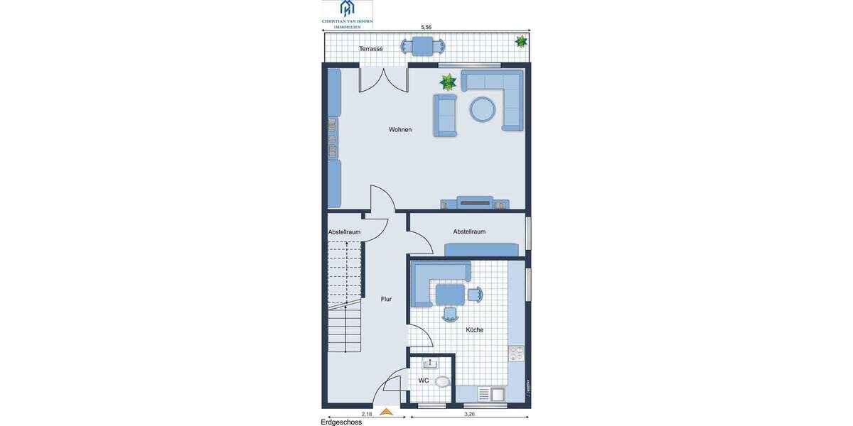 Reihenendhaus Leer Heisfelde - 4 Zimmer, 96 m&sup2;, 269.000&euro; | Angebot:25736832