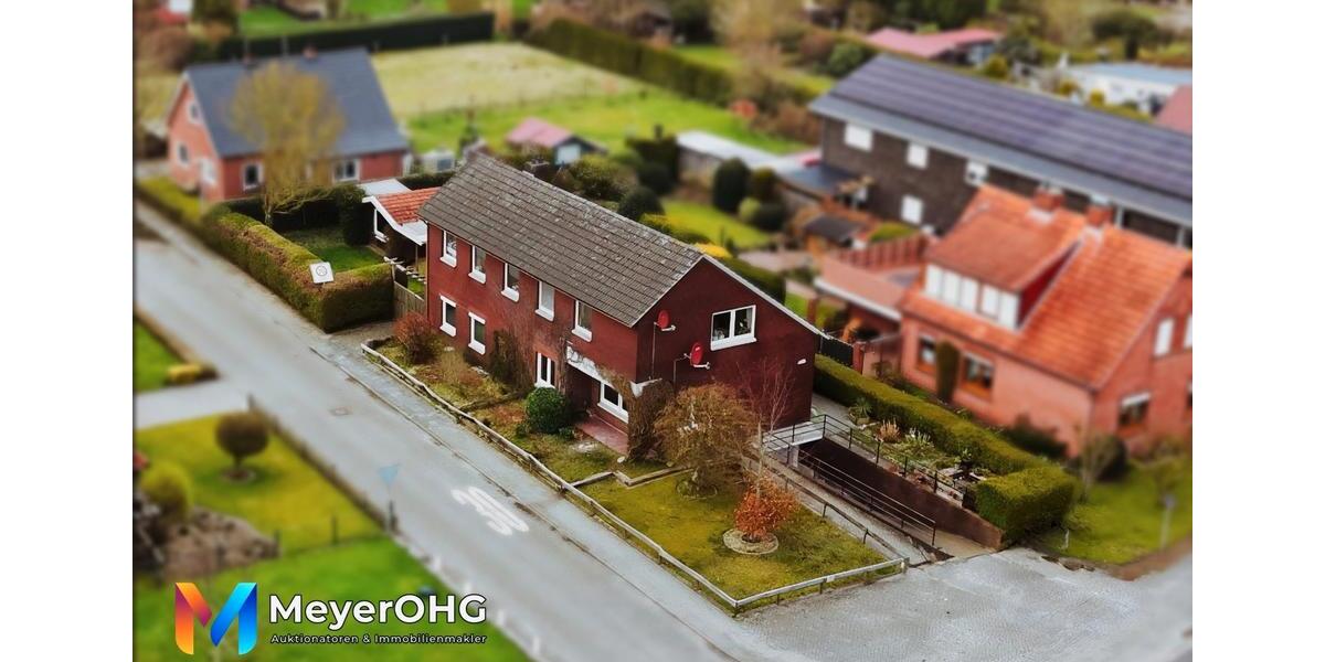 Erdgeschoßwohnung Weener - 5 Zimmer, 95 m&sup2;, 870&euro; | Angebot:26068379