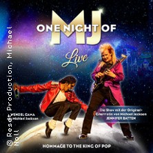 One Night Of MJ - The Tribute To The King Of Pop! 14.03.2027 Festspielhaus am Wall
