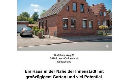 Haus Leer (Ostfriesland) - 8 Zimmer, 160 m&sup2;, 299.000&euro; | Angebot:26227422