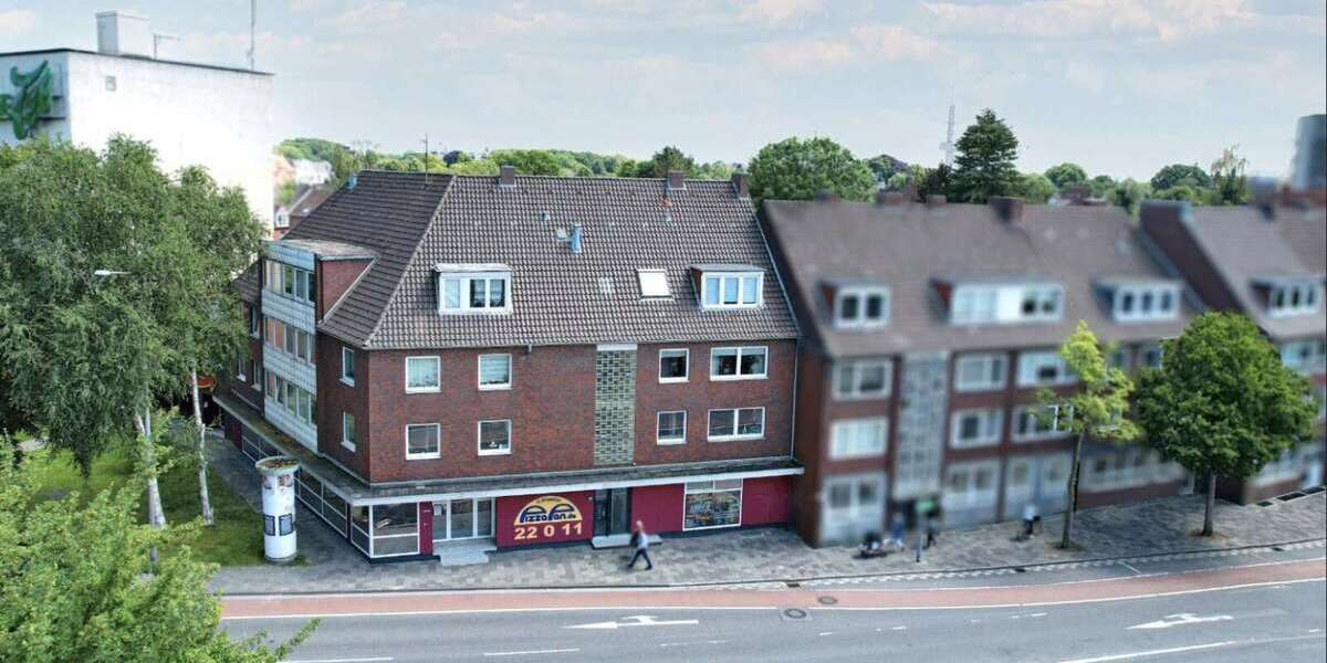 Etagenwohnung Emden - 3 Zimmer, 59 m&sup2;, 530&euro; | Angebot:25342842