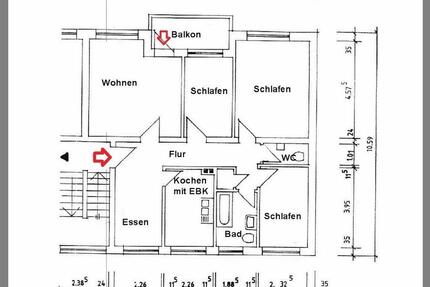 Wohnung Emden - 4 Zimmer, 90 m&sup2;, 168.000&euro; | Angebot:25719726
