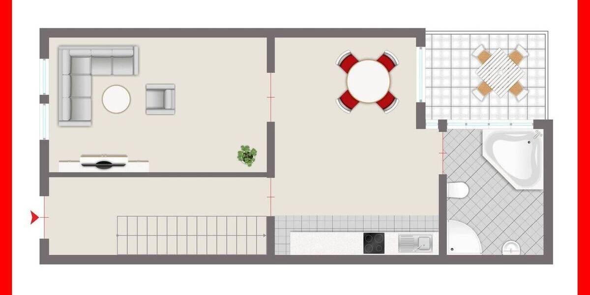 Reihenmittelhaus Emden Port Arthur/Transvaal - 4 Zimmer, 90 m&sup2;, 179.000&euro; | Angebot:26064388