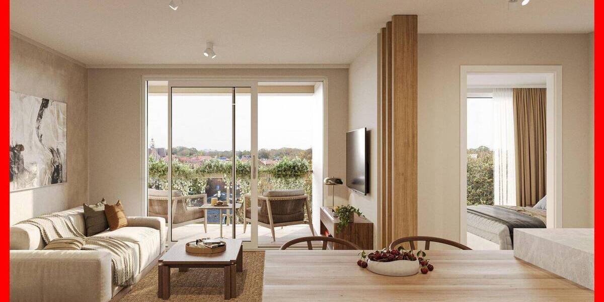 Etagenwohnung Emden Stadtzentrum - 2 Zimmer, 59 m&sup2;, 281.000&euro; | Angebot:26026471