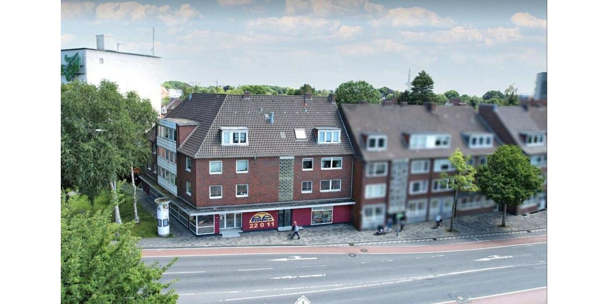 Dachgeschoßwohnung Emden - 3 Zimmer, 59 m&sup2;, 530&euro; | Angebot:25329761