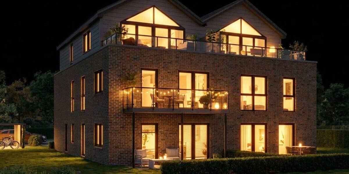Etagenwohnung Moormerland Neermoor - 2 Zimmer, 78 m&sup2;, 319.000&euro; | Angebot:26841663