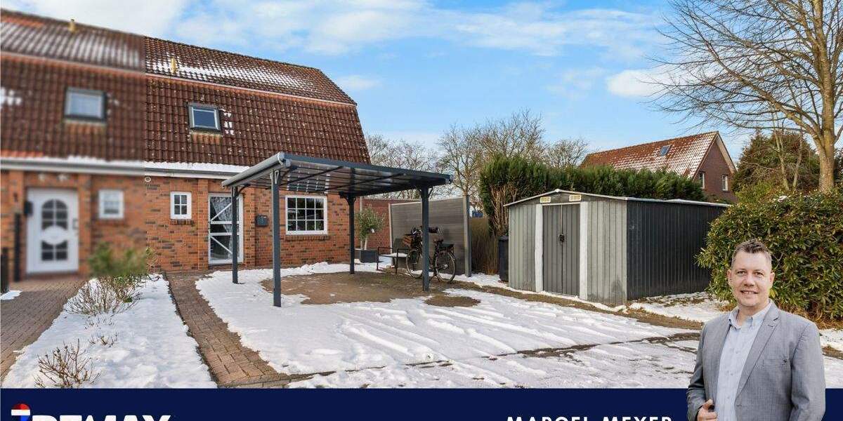 Reihenendhaus Emden Borssum/Hilmarsum - 4 Zimmer, 99 m&sup2;, 219.000&euro; | Angebot:25728094