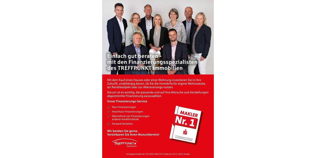 Gewerbeobjekt Emden Stadtzentrum - 6 Zimmer, 369.000&euro; | Angebot:25662776