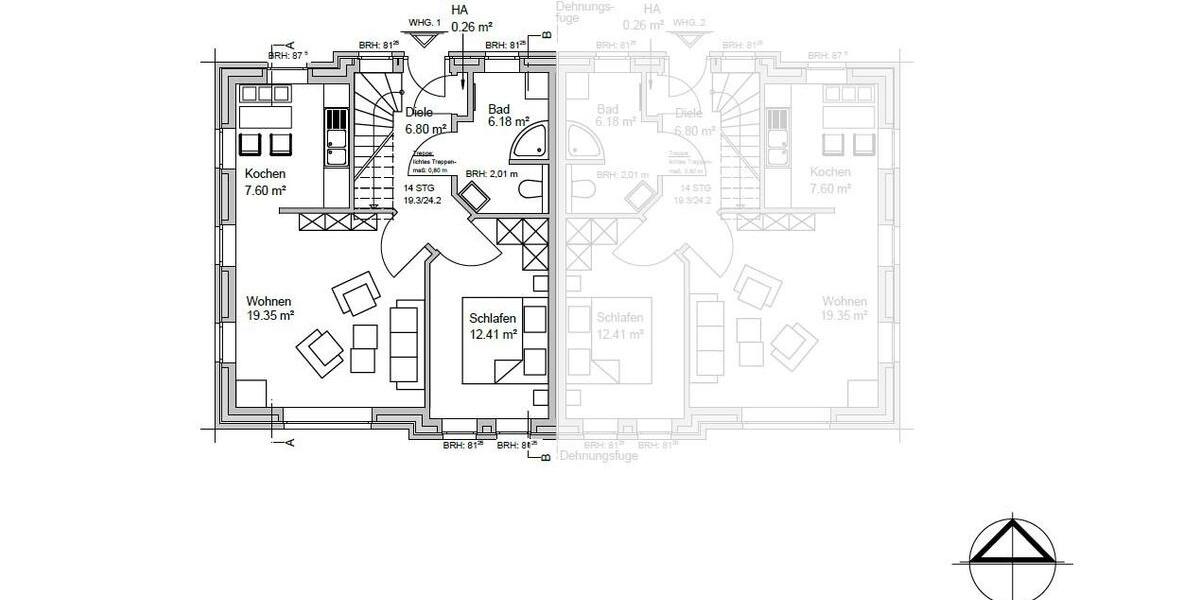 Doppelhaushälfte Westerholt - 4 Zimmer, 77 m&sup2;, 235.000&euro; | Angebot:26057905