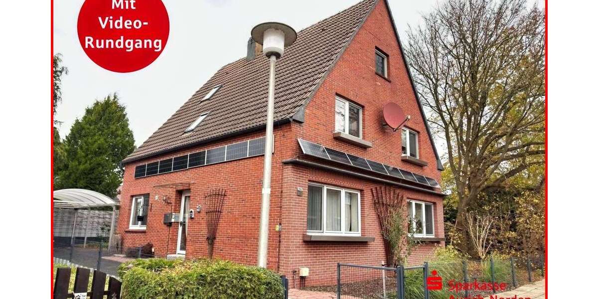 Einfamilienhaus Norden - 6 Zimmer, 183 m&sup2;, 279.000&euro; | Angebot:24220492