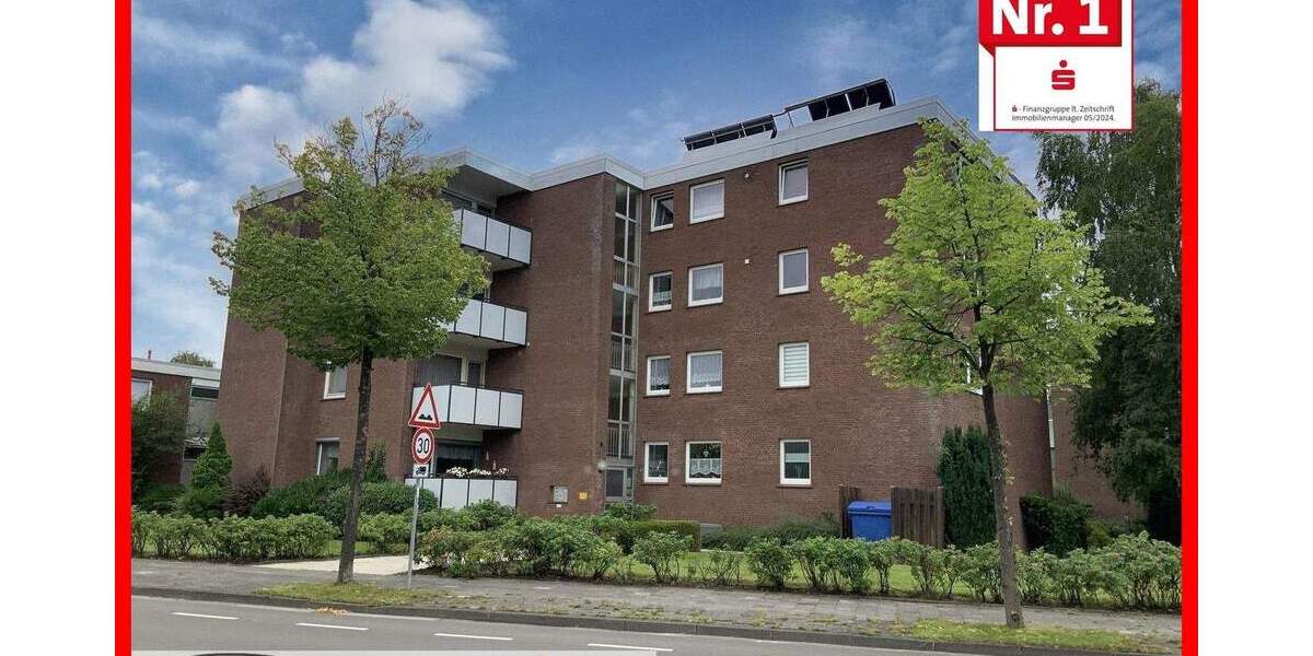 Etagenwohnung Emden Früchteburg - 3 Zimmer, 81 m&sup2;, 148.000&euro; | Angebot:25662793