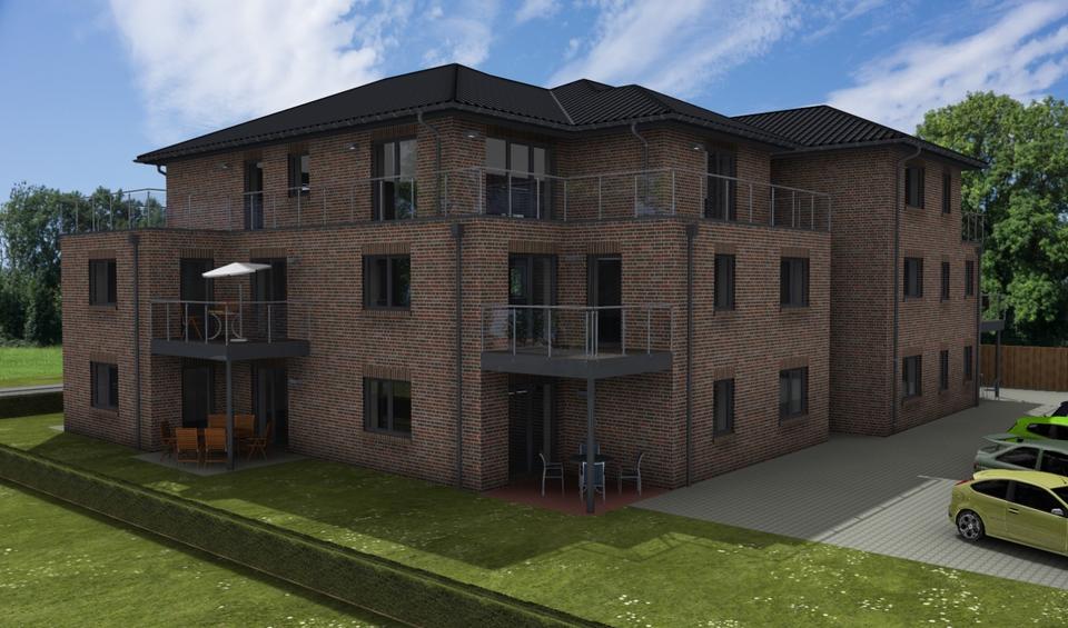 Etagenwohnung Leer (Ostfriesland) - 3 Zimmer, 73 m&sup2;, 880&euro; | Angebot:24950168