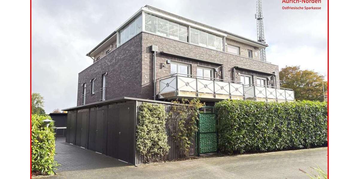 Etagenwohnung Norden - 3 Zimmer, 80 m&sup2;, 285.000&euro; | Angebot:23381478