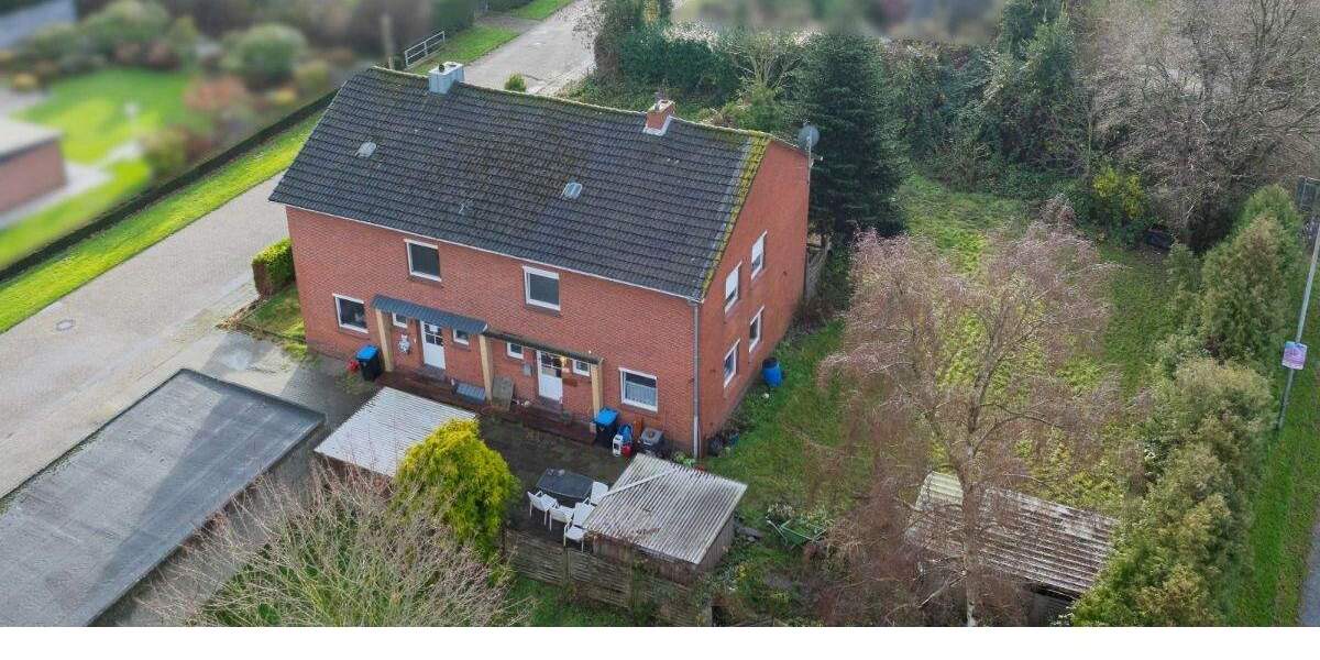 Doppelhaushälfte Weener - 5 Zimmer, 90 m&sup2;, 99.500&euro; | Angebot:25692872